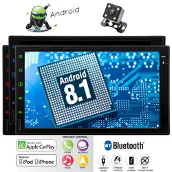 7 дюймов емкостный Сенсорный экран Bluetooth 4,0 1080P HD видео телефон зеркало OBD2 Wi-Fi gps красочные кнопки AV из нескольких Язык