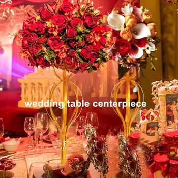 

Wholesale wedding decoration mental iron chorme holder centerpiece
