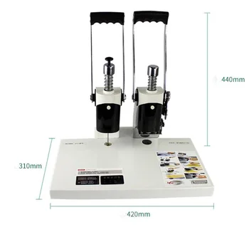 Price 4CM Manual Accounting File Voucher Electric Binding/punching Machine Automatic Hot Melt Riveting Tube Financial Documents Binder