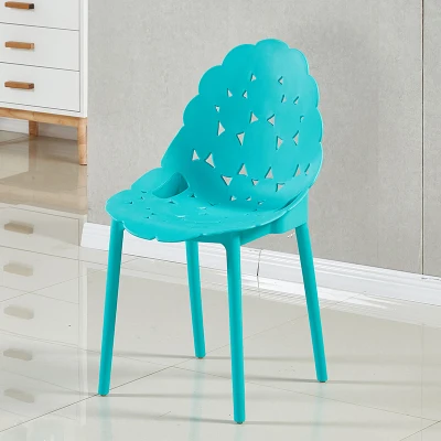 Модные обеденные стулья в стиле Луи, Современные Простые Пластиковые скандинавские стулья для отдыха, креативные домашние кофейные уличные приемы - Цвет: G5