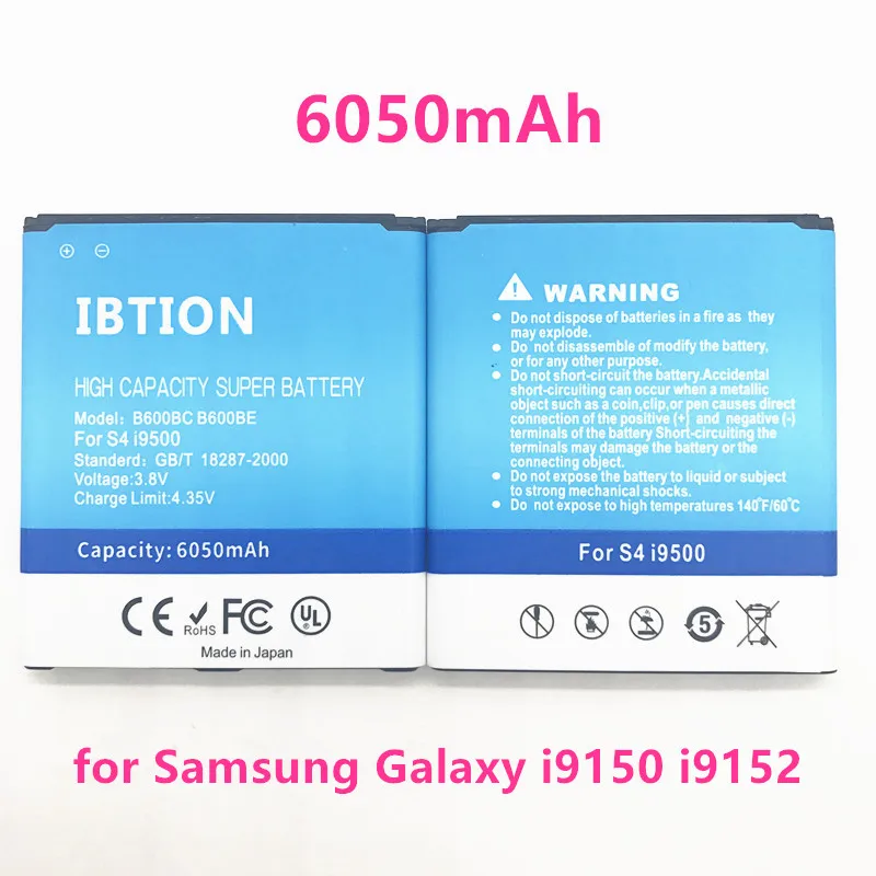 IBTION 6060mAh B650AC /B650AE Battery for Samsung Galaxy Mega 5.8