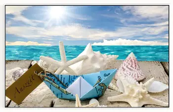 

Custom 3d photo wallpaper for walls 3 d Mediterranean scenery style TV setting wall elements 3d wall murals wallpaper home decor