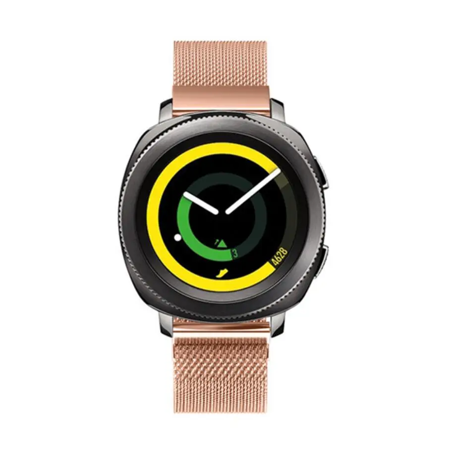 4 Colors 20mm Width Watch Band For Samsung Gear Sport Strap Samsung Gear Metal Buckle Milanese Watchband Replaced Bracelet Strap 4 Colors 20mm Width Watch Band For Samsung Gear Sport Strap Samsung Gear Metal Buckle Milanese Watchband Replaced Bracelet Strap
