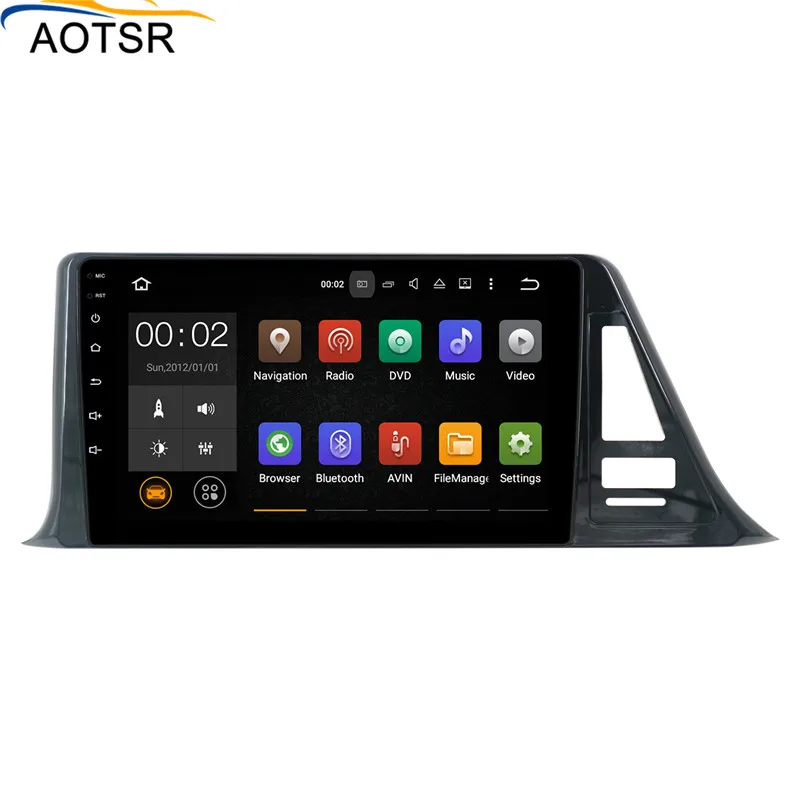 Sale Octa Core Android 8.0 car dvd gps navigation for Toyota CH-R CHR 2016 2017 2018 car dvd radio gps stereo headunit 4