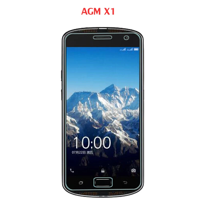 Оригинальное закаленное стекло для смартфона AGM X1 1 шт. 2 экран с защитой против