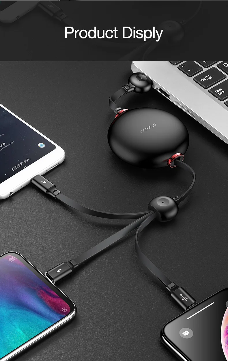 3 in 1 Retractable cable for iphone huawei xiaomi samsung   (15)