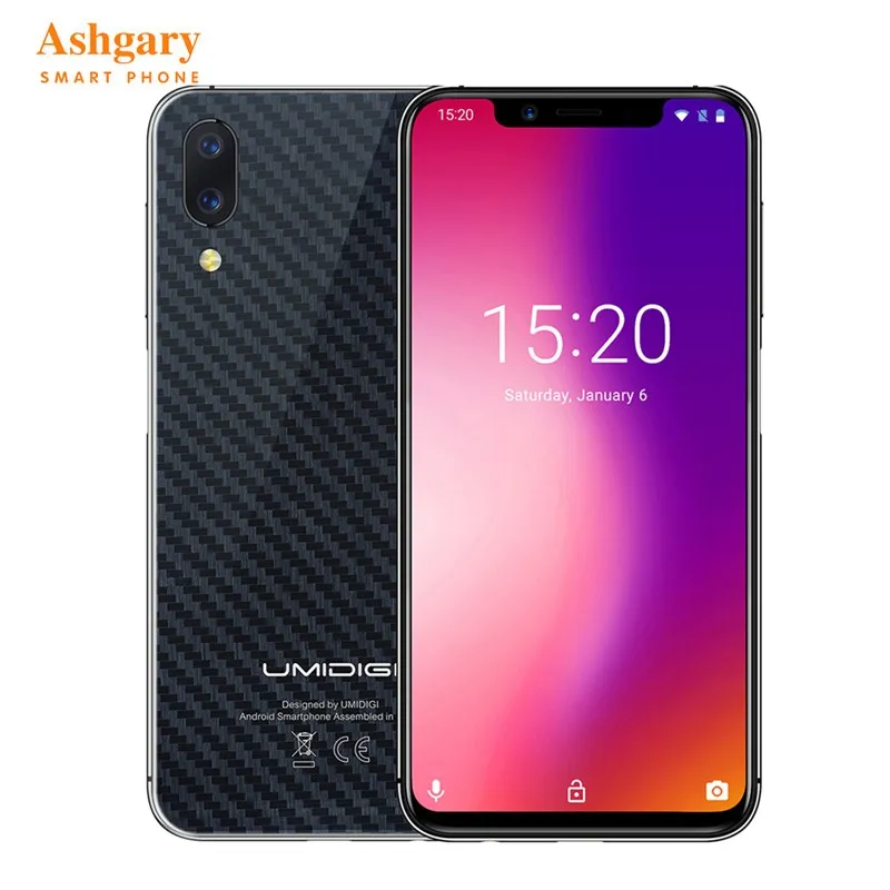 

UMIDIGI One Pro 4G Smartphone 4GB RAM 64GB ROM 5.86 Inch Phablet Android 8.1 OS MTK6763 Octa Core 2.0GHz 3250mAh Mobile Phone