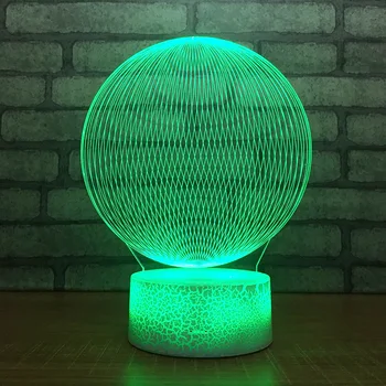 

Ball Special Electronic Product Personality Table 3d Lamp Cartoon Usb Plug 3d Small Night Light Usb Led Light