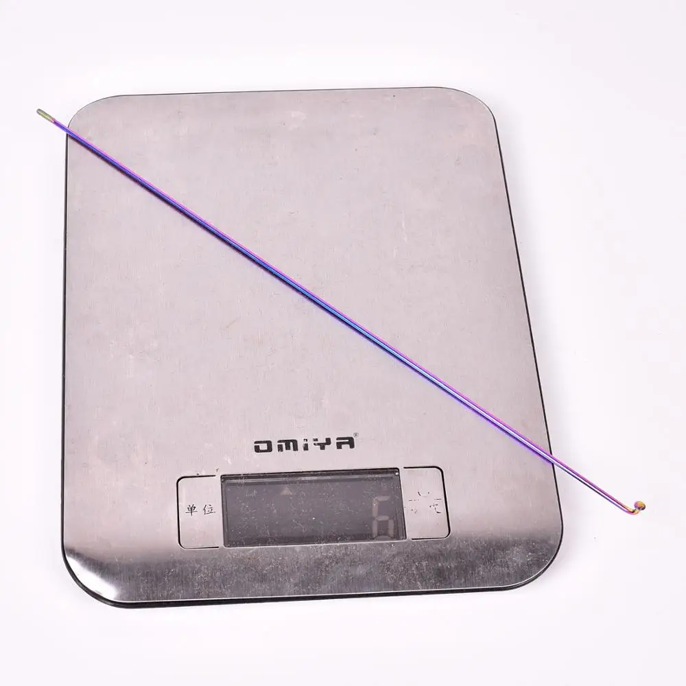 Bicycle Spokes Bicycle Spoke Wire Rainbow 26 27.5 29 Inch Mountain / Road Bike 304 Stainless Steel 14G 259/261/271/273/291/293MM Raios Rays