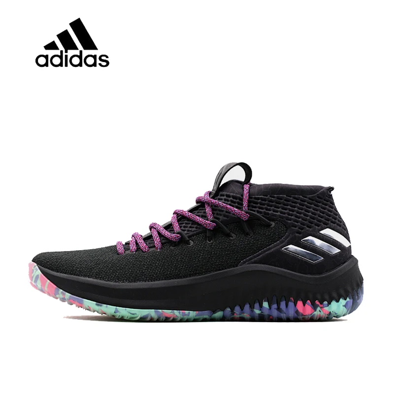 

Original New Arrival Official Adidas Dame 4 Men's Basketball Shoes Sport Outdoor Sneakers Good Quality CQ0469 BY3759/4495