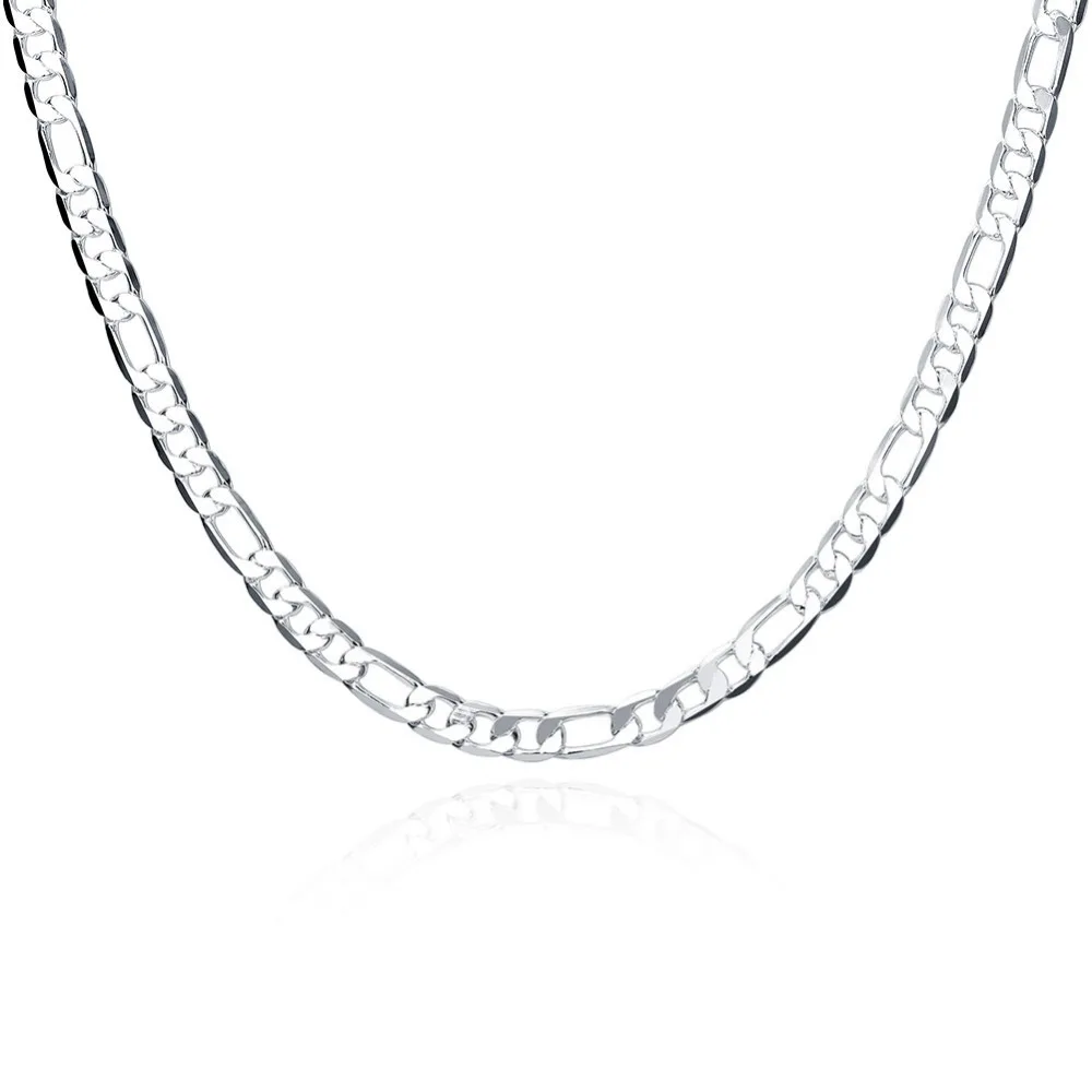 

N032 hot sale! 925 Silver Necklace,Fashion Sterling Silver Jewelry Necklace for Christmas gift