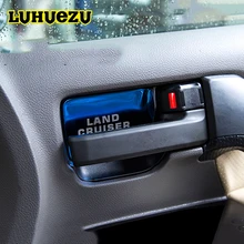 3 Colors Stainless Steel Interior Door Bowel Handle Cover For Toyota Land Cruiser 200 LC200 Accessories 2008 2012 2016 2017 Year