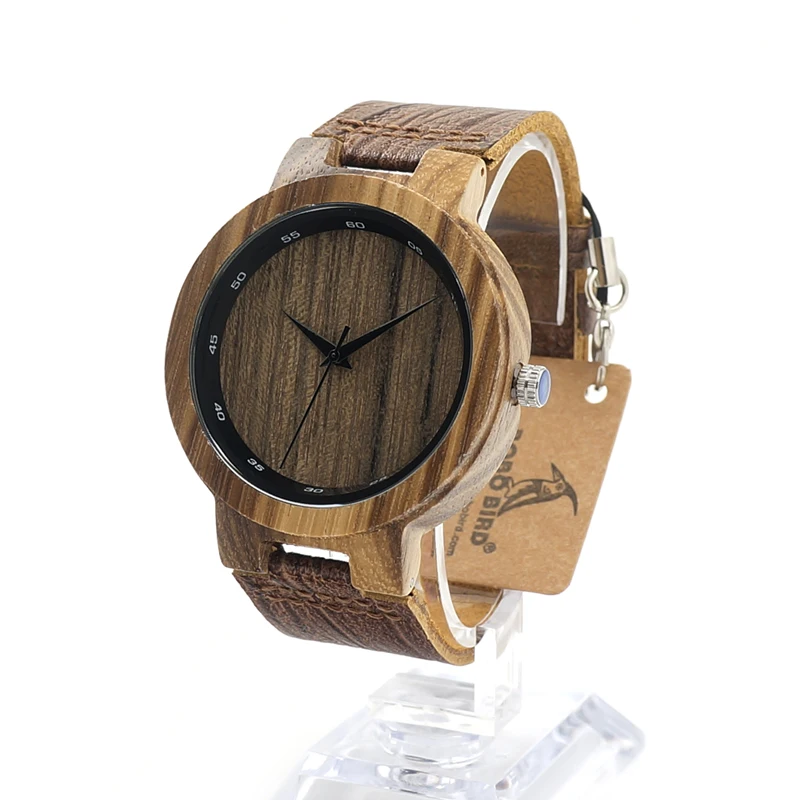 BOBO BIRD D22 Mens Luxury Bamboo font b Wooden b font font b Watches b font