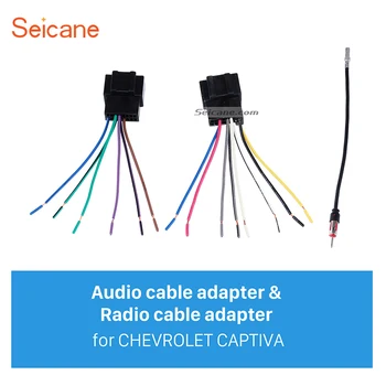 

Seicane High Quality Wiring Harness Adapter Audio Cable and Radio Plug Adapter Cable for CHEVROLET CAPTIVA