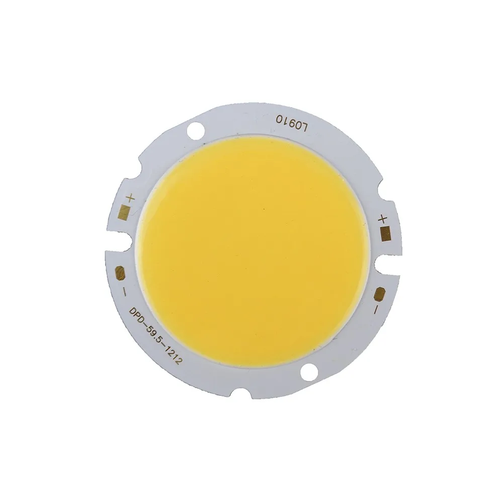 30 Вт круглый COB LED SMD чип dc36-39v высокое Мощность светильники лампы Диаметр 59.5 мм теплый белый чистый белый для домашнего освещения 2 шт