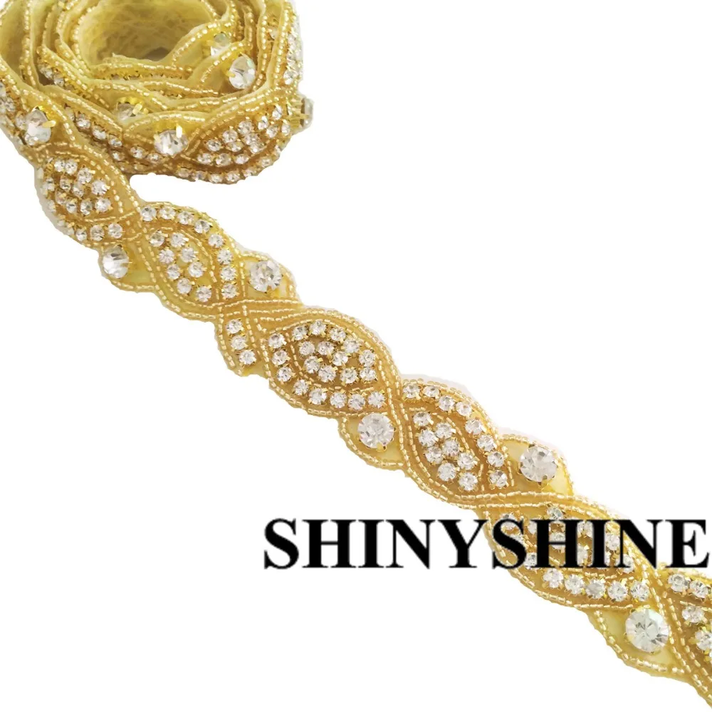 Rhinestone Applique Trim055 (1)