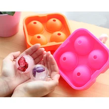 Виски со льдом кубический шар форма для выпечки кирпич круглый бар аксессуары высокого качества случайный цвет