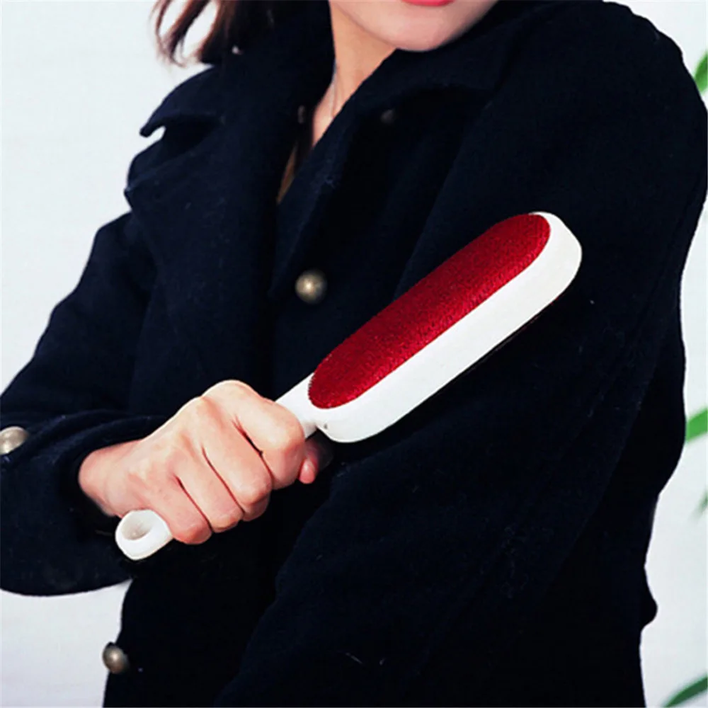 

Double Side Magic Lint Dust Hair Brush Anti-Static Clothes Coat Sweater Dry Cleaning Fur Remover Brushes Clothing Cleaner