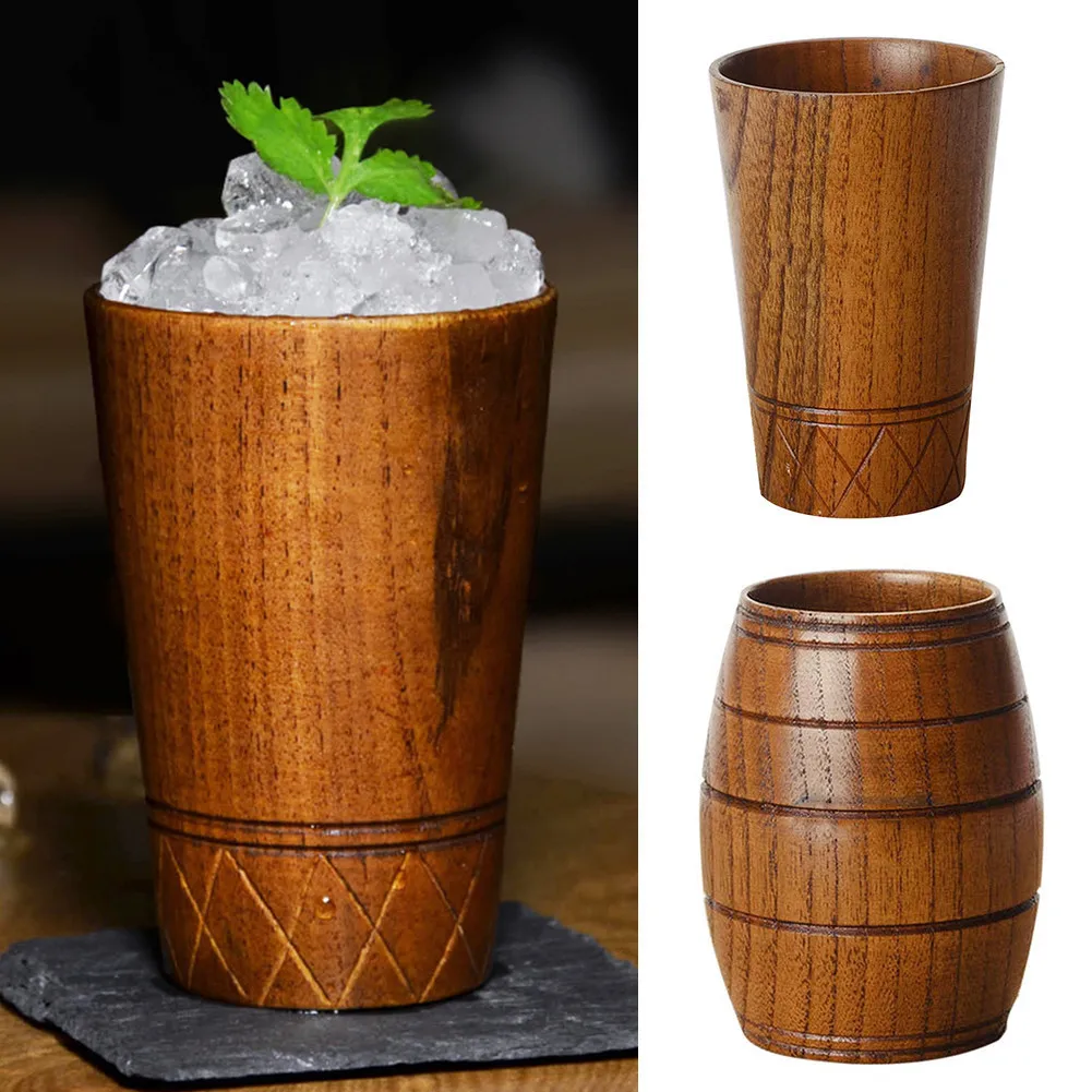 Buy Natural Jujube Wooden Cup Mug Outdoor home Wine
