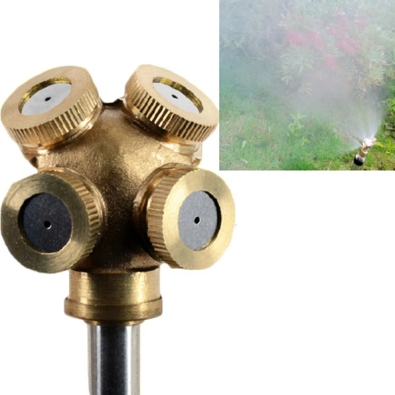 Tenozek Brass Agricultural Mist Spray Nozzle Garden Sprinklers Tenozek Brass Agricultural Mist Spray Nozzle Garden Sprinklers