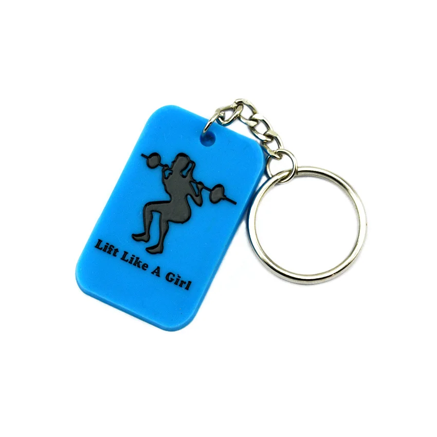 1 шт. силиконовый брелок OBH с голубым тиснением|tag keychain|keychain adog tag keychain |