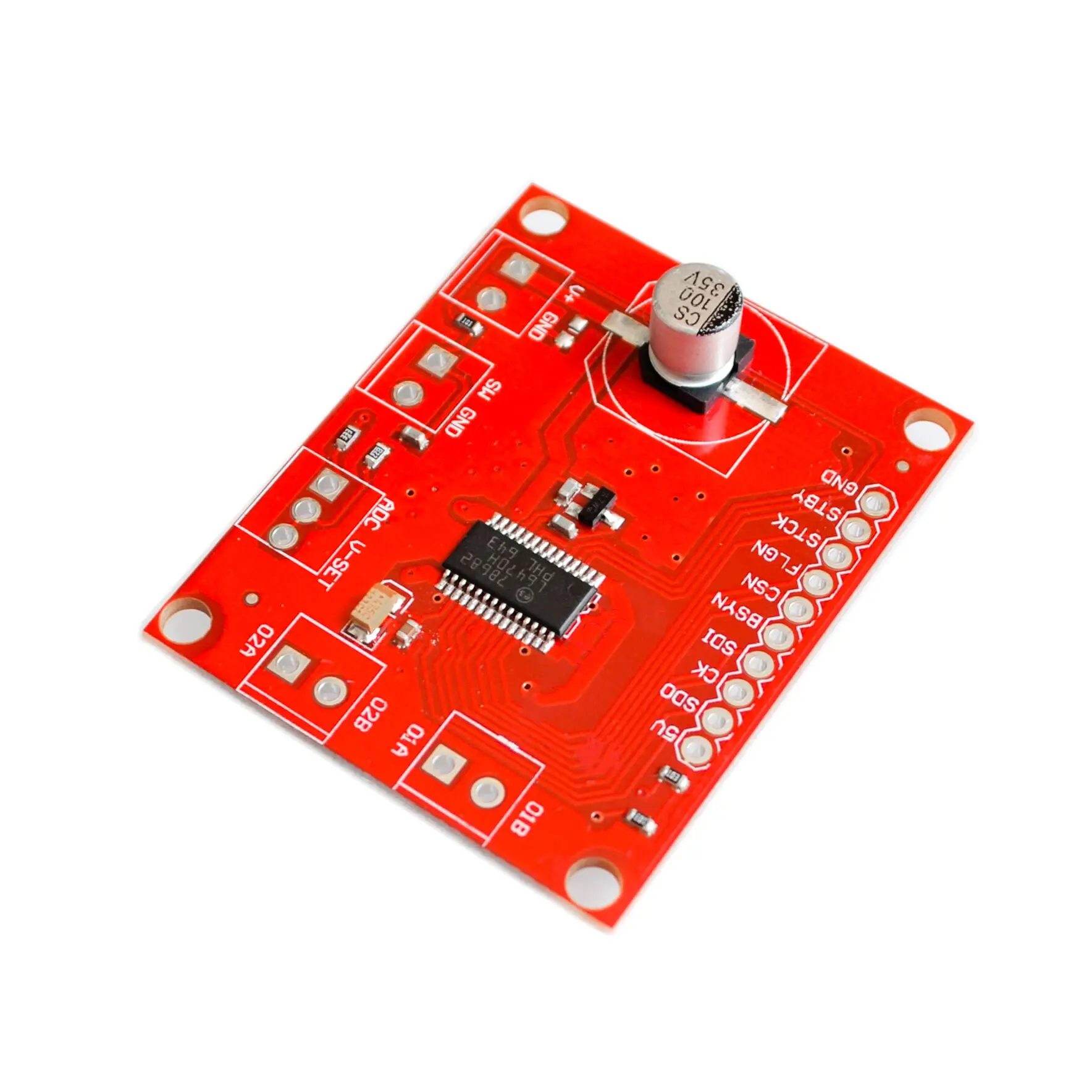 Новый L6470 шаговый Драйвер Breakout 3A 8 45V биполярный двигатель драйвер плата