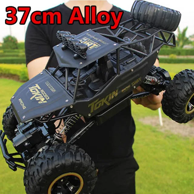 1:12 4WD RC автомобиль Обновление версии 2,4 г Радио пульт дистанционного управления автомобиля игрушка автомобиля высокая скорость грузовик повышенной проходимости детских игрушек - Цвет: Темно-синий