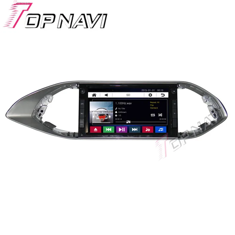 Clearance Topnavi 8" Car DVD GPS For peugeot 308S Car Radio Multimedia Audio Stereo In Dash,Wince System 16