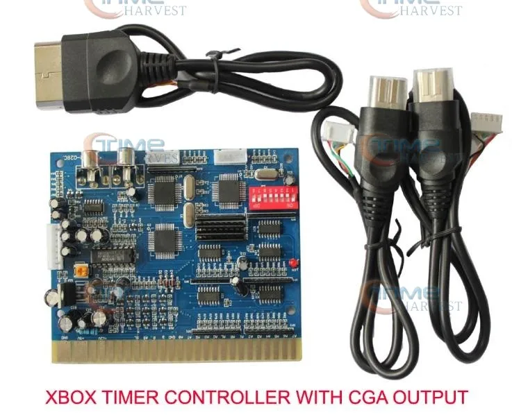 2pcs XBOX CGA timer board CGA from JAMMA play games by timer PCB for Coin operated CGA CRT monitor arcade machine game cabinet 2pcs XBOX CGA timer board CGA from JAMMA play games by timer PCB for Coin operated CGA CRT monitor arcade machine game cabinet