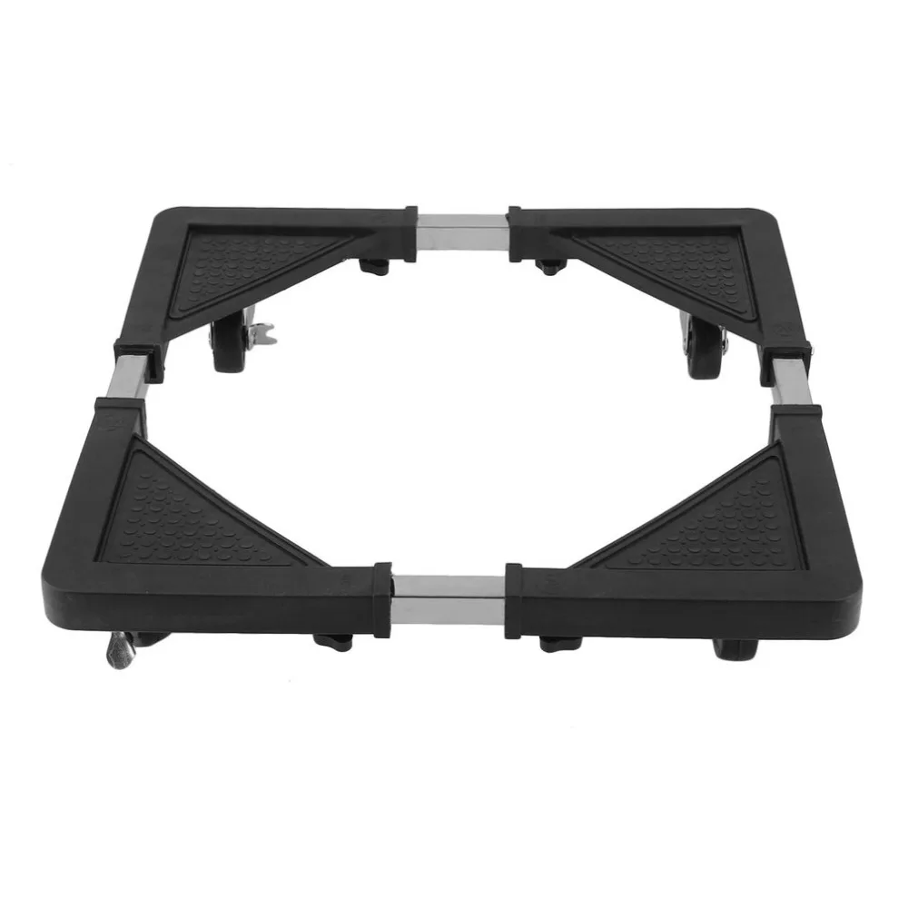

Movable Wheels Adjustable Telescopic Furniture Dolly Roller Refrigerator Base Stainless Steel Poles Washing Machine Bracket