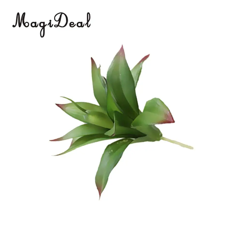 MagiDeal Artificial Agave 13- Leaves Bunch Succulent Floral Foliage Fake Plant Decor Home Garden Decoration 