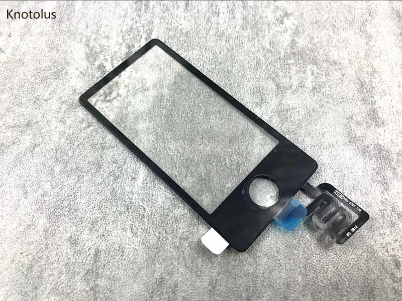 

knotolus black touch digitizer glass screen home button key flex for ipod nano 7th gen 16gb