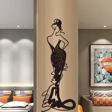 Горячая стикер s стикер стены Русалочка Электростатическая пленка funlife конфиденциальности Флокирование машины светящаяся лента fenetre пленка statique