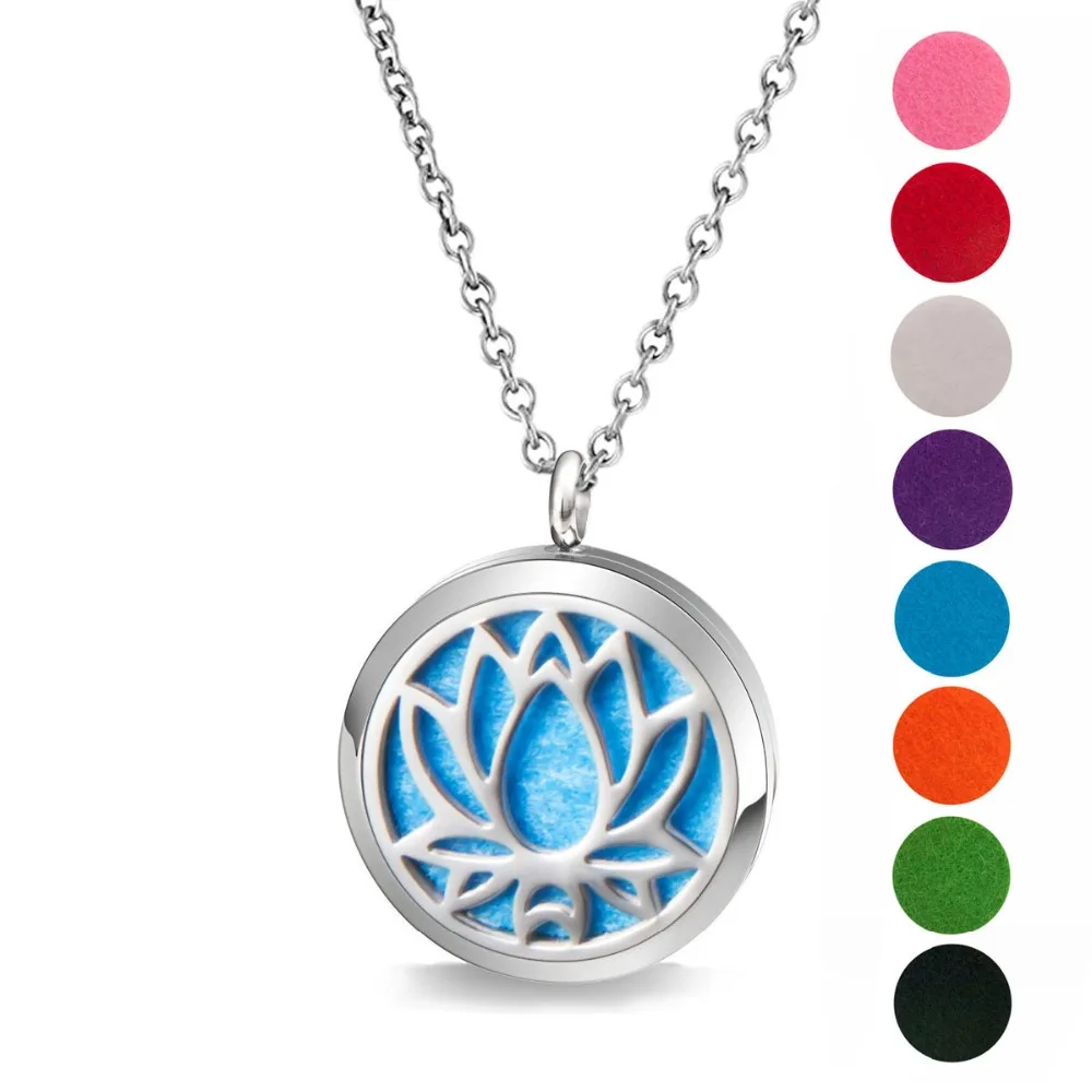 Lotus 30mm 316 Stainless Steel Aromatherapy Essential Oils Diffuser