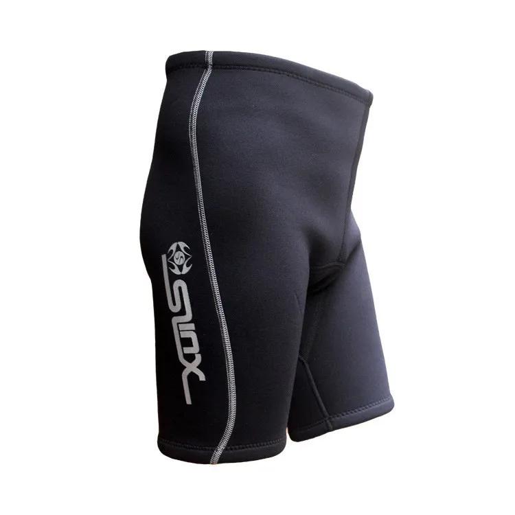Slinx мужские 2 мм неопреновые шорты для гидрокостюм для серфинга подводное плавание в стиле серфинга непромокающий костюм для дайвинга - Цвет: BLACK