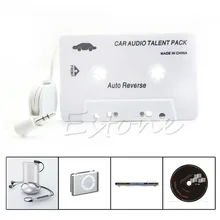 Кассета автомобиля стерео аудио лента адаптер 3,5 мм Aux для iPod iPhone MP3 CD плеер