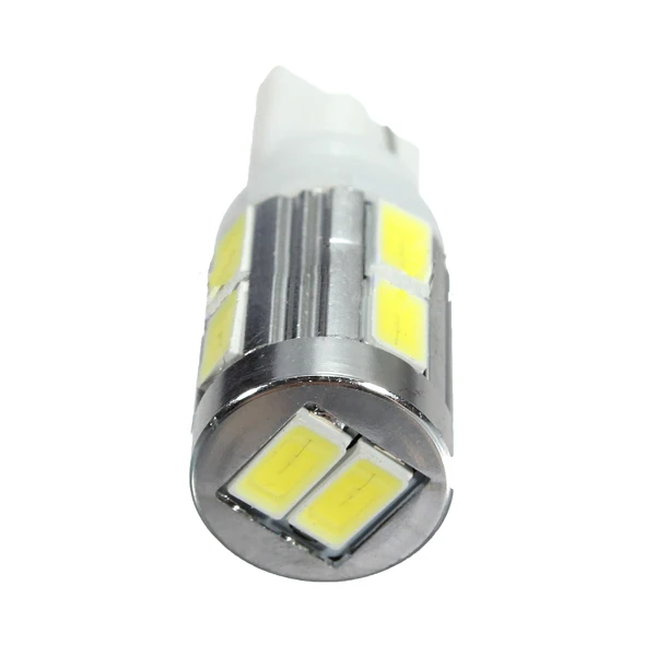 

2X T10 168 W5W 5630 10 LED Canbus White High Power Signal Tail Turn Bulb Light