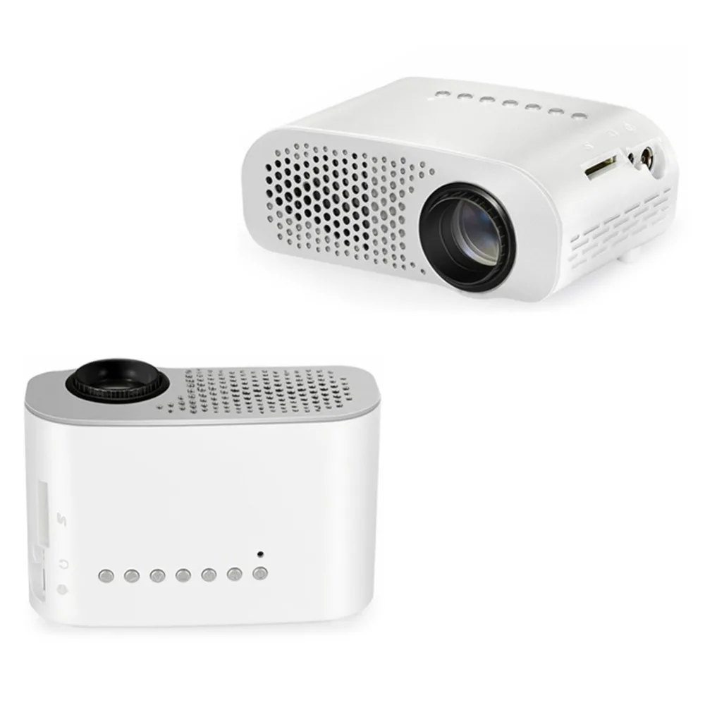 

Mini Portable LED Video Projector Portable Mini LED LCD Projector 1080P HD Home Cinema Theater projeksiyon Game AV USB VGA SD