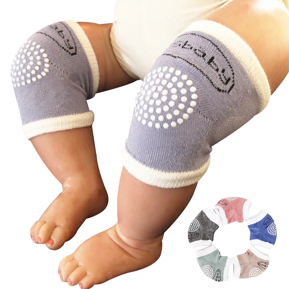 Toddler Kids Kneepad Protector Cotton Soft Baby Leg Warmer Non Slip