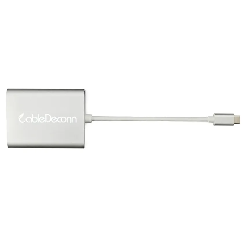 USB C Multiple HDMI Hub Thunderbolt 3 to dual hdmi Adapter Type C Cable Converter Extend to Differe