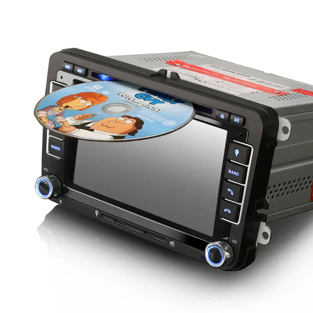 7 &quotспециальный автомобильный DVD для Volkswagen Tiguan 2007 2015 &amp Touran 2003 2014 VW T5 Transporter 2010