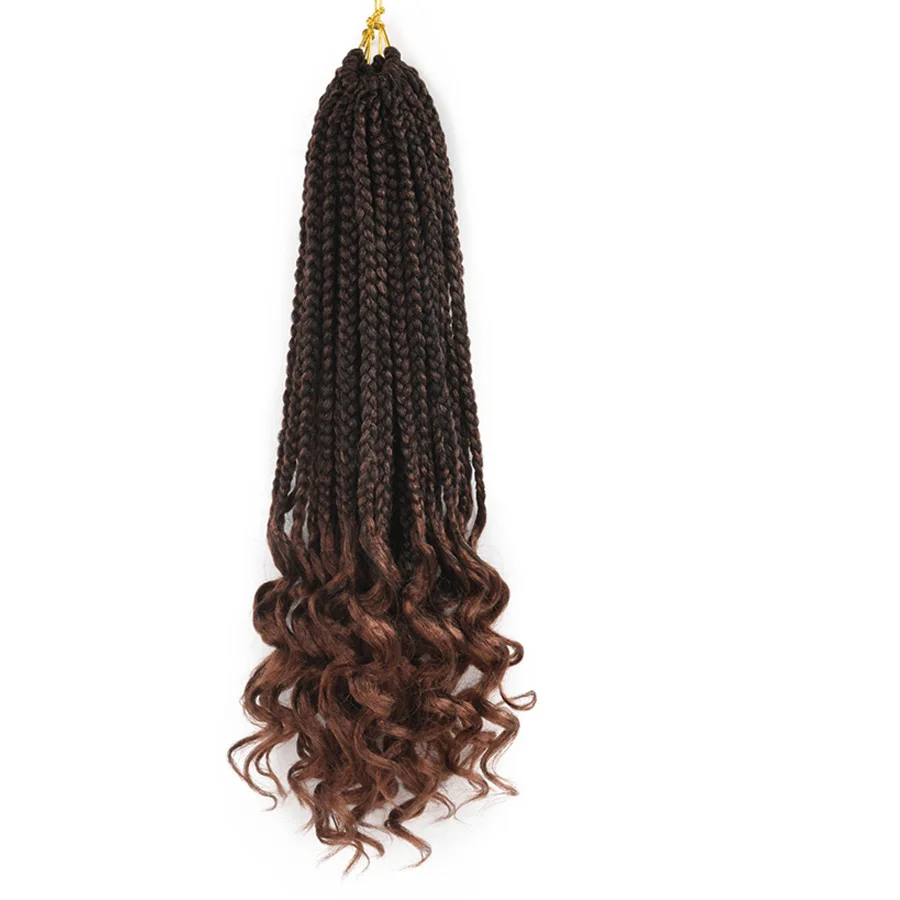 box braids culry ends 5