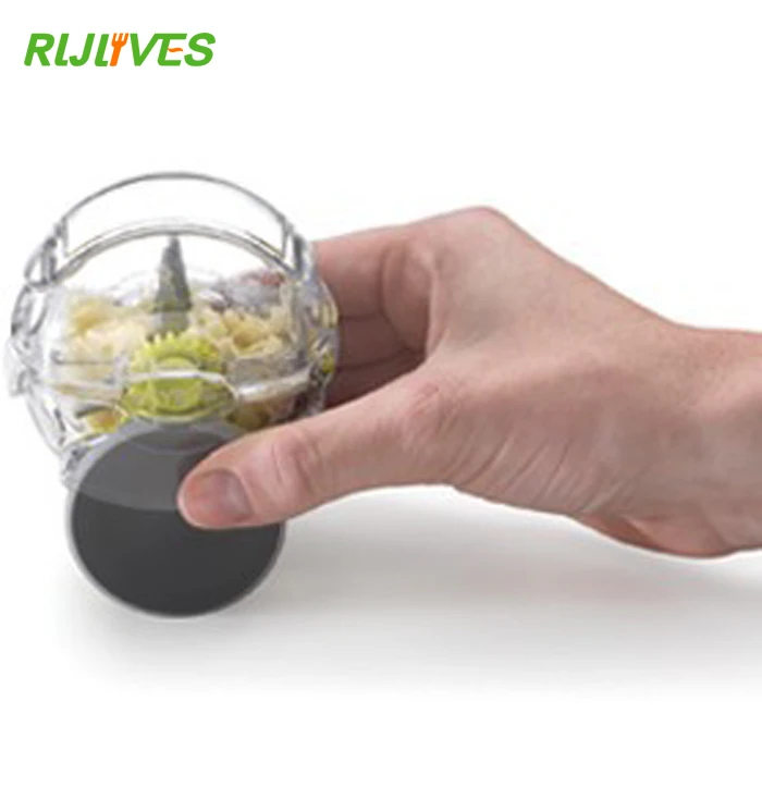 Mini Garlic Chopper Crusher Grater Plastic Garlic Press Kitchen Tool Ginger Accessories