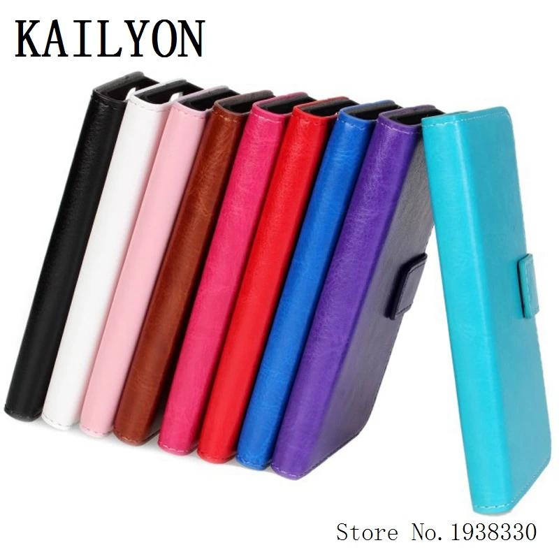 

KAILYON Luxury Vintage Wallet Leather Phone Case for iPhone 5 5S Flip Cover Luxury Case for iPhone5 With Stand + 2 Card Holders