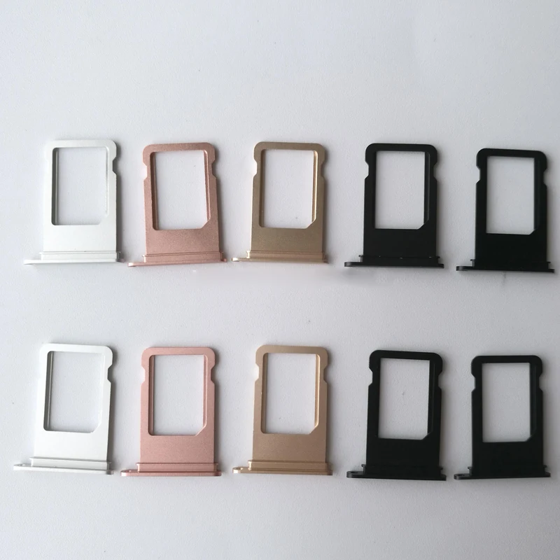 

For iphone 5 Nano SIM Card Holder Tray Slot for iphone 5S 5C Replacement SIM Card Holder Adapter Socket Accessories 80
