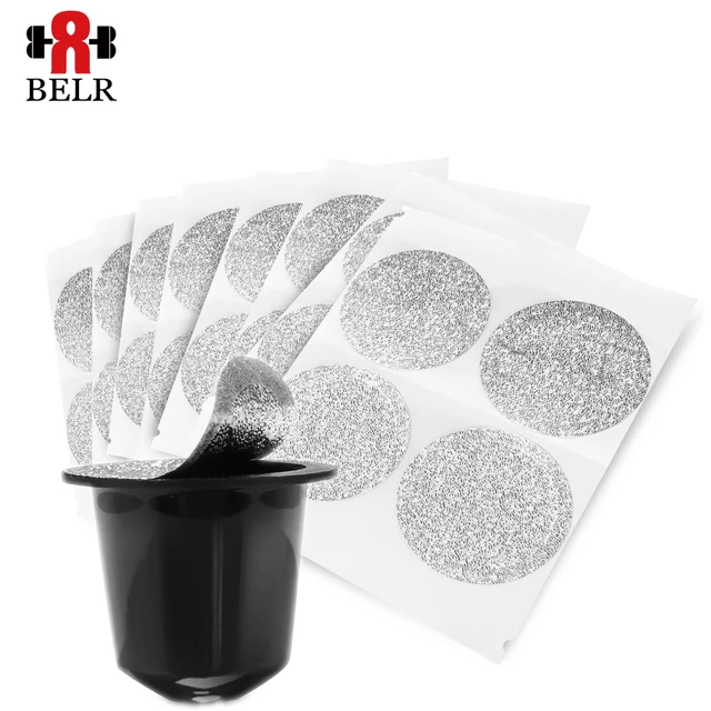 Best Price 100pcs/set Disposable Aluminum Foil Seal Lids Sticker For Nespresso Cafeteira Coffee Capsule Barista Tools Best Price 100pcs/set Disposable Aluminum Foil Seal Lids Sticker For Nespresso Cafeteira Coffee Capsule Barista Tools