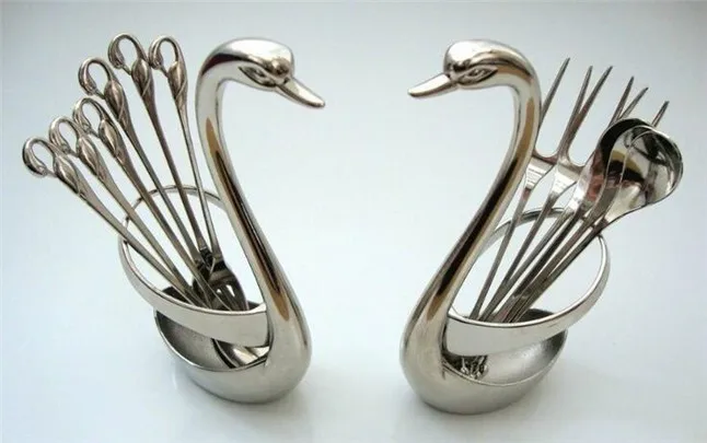 Swan Dinnerware spoon set5