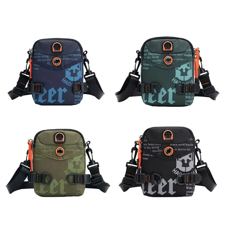 جديد قسط جودة النايلون سماعة حفرة متعددة الوظائف الكتف حقيبة ساعي Crossbody أكياس الخصر حزم جديد قسط جودة النايلون سماعة حفرة متعددة الوظائف الكتف حقيبة ساعي Crossbody أكياس الخصر حزم