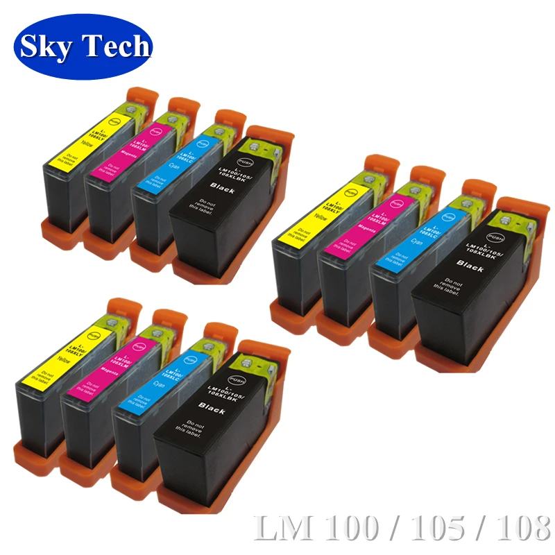 Совместимый картридж 12X для Lexmark LM100 LM105 LM108 S301 S302 S305 S405 S308 S408 S508 S608 Pro 205 209 707 |