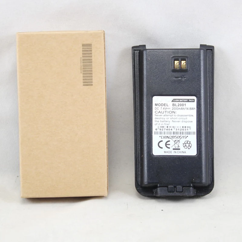 Литий ионный аккумулятор BL2001 2000 мАч для HYTERA HYT радио TC 610 620 POWER446 ТАКТ 301 618 TC610 TC620